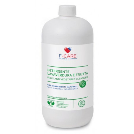 Farvima Medicinali F Care Detergente Verdura Frutta Bio 1000 Ml - Casa e ambiente - 980549618 - Farvima Medicinali - € 3,94