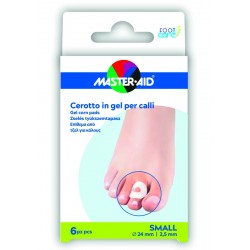 Pietrasanta Pharma Master-aid Foot Care Cerotto Gel Calli Taglia S 6 Pezzi - Prodotti per la callosità, verruche e vesciche -...