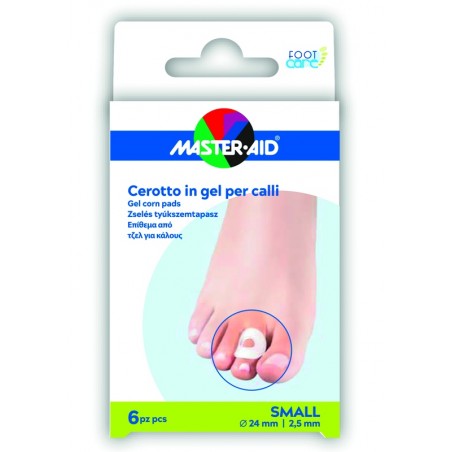 Pietrasanta Pharma Master-aid Foot Care Cerotto Gel Calli Taglia S 6 Pezzi - Prodotti per la callosità, verruche e vesciche -...