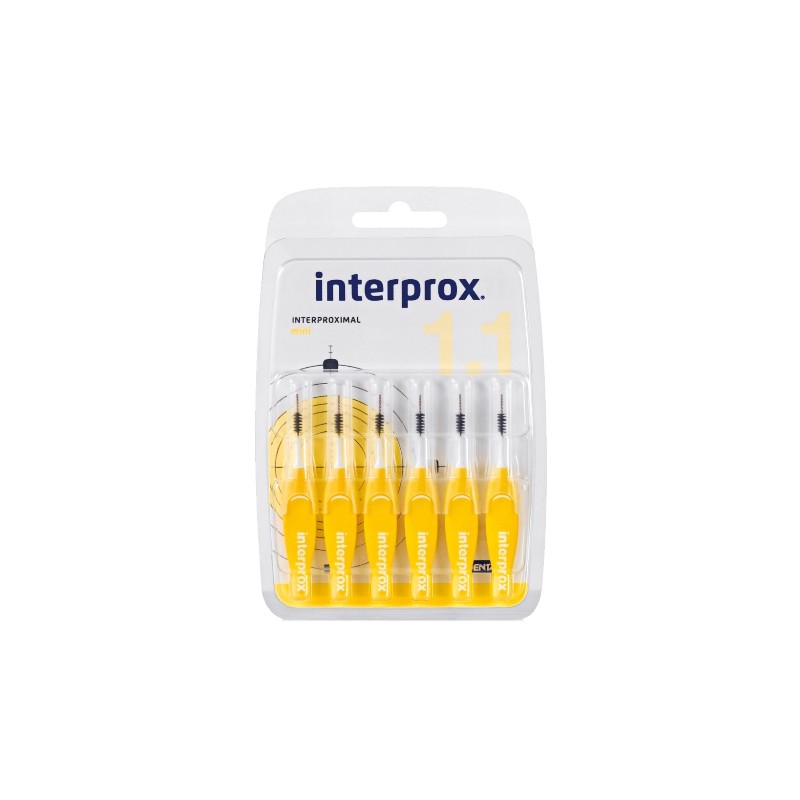 Dentaid Interpro X 4g Mini Blister 6u 6lang - Fili interdentali e scovolini - 927300653 - Dentaid - € 6,58