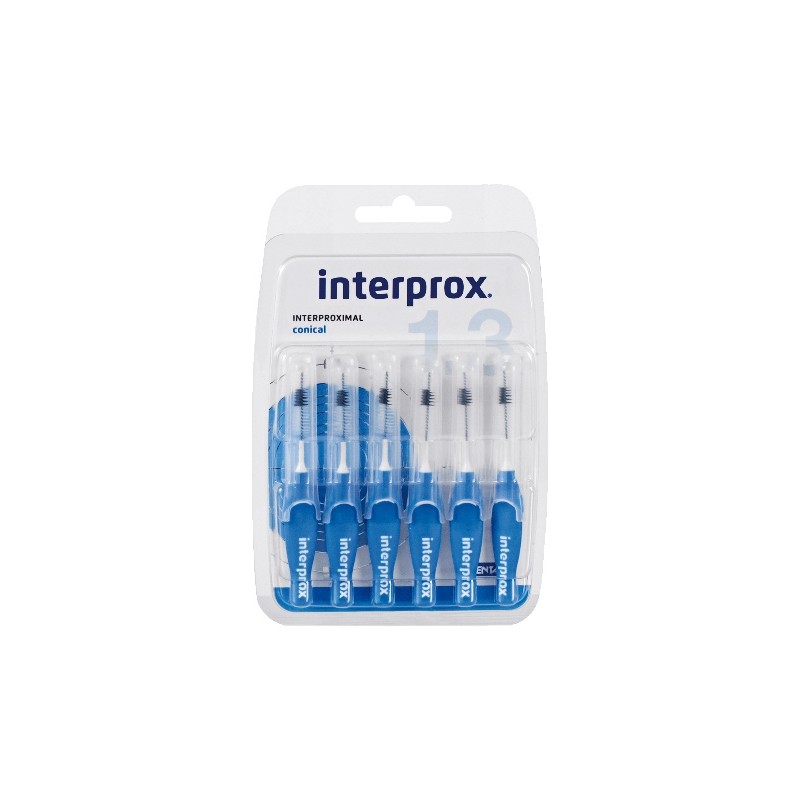 Dentaid Interpro X 4g Conical Blister 6u 6lang - Fili interdentali e scovolini - 927300626 - Dentaid - € 7,23