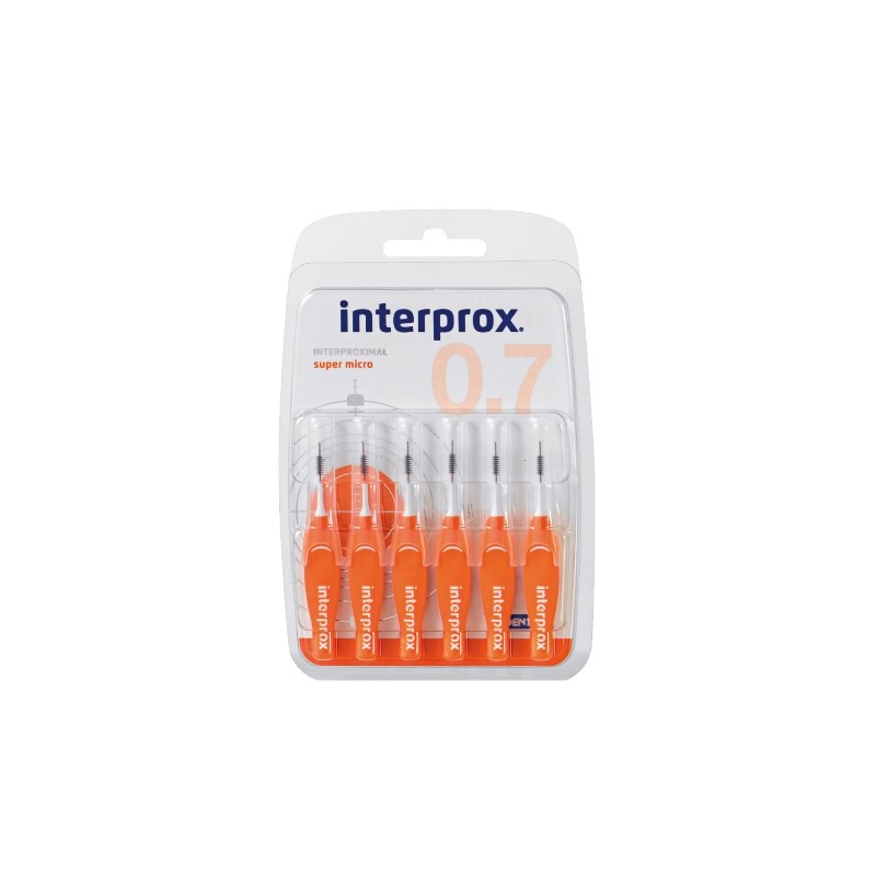 Dentaid Interpro X 4g Supermicro Blister 6u 6lang - Fili interdentali e scovolini - 927300677 - Dentaid - € 7,08