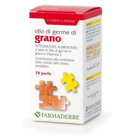 Farmaderbe Olio Di Germe Di Grano 70 Perle - Rimedi vari - 900690114 - Farmaderbe - € 6,00