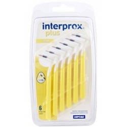 Dentaid Interprox Plus Mini Giallo 6 Pezzi - Fili interdentali e scovolini - 932178433 - Dentaid - € 6,93