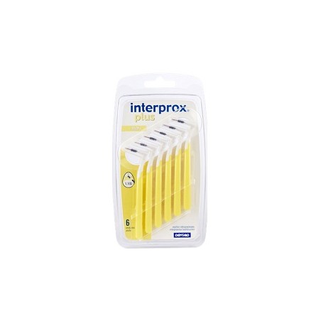 Dentaid Interprox Plus Mini Giallo 6 Pezzi - Fili interdentali e scovolini - 932178433 - Dentaid - € 7,17