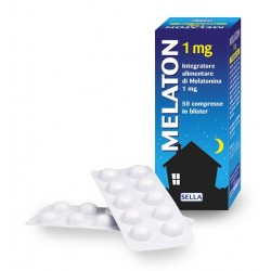 Sella Melaton 1 Mg 50 Compresse - Integratori per umore, anti stress e sonno - 924691862 - Sella - € 5,93