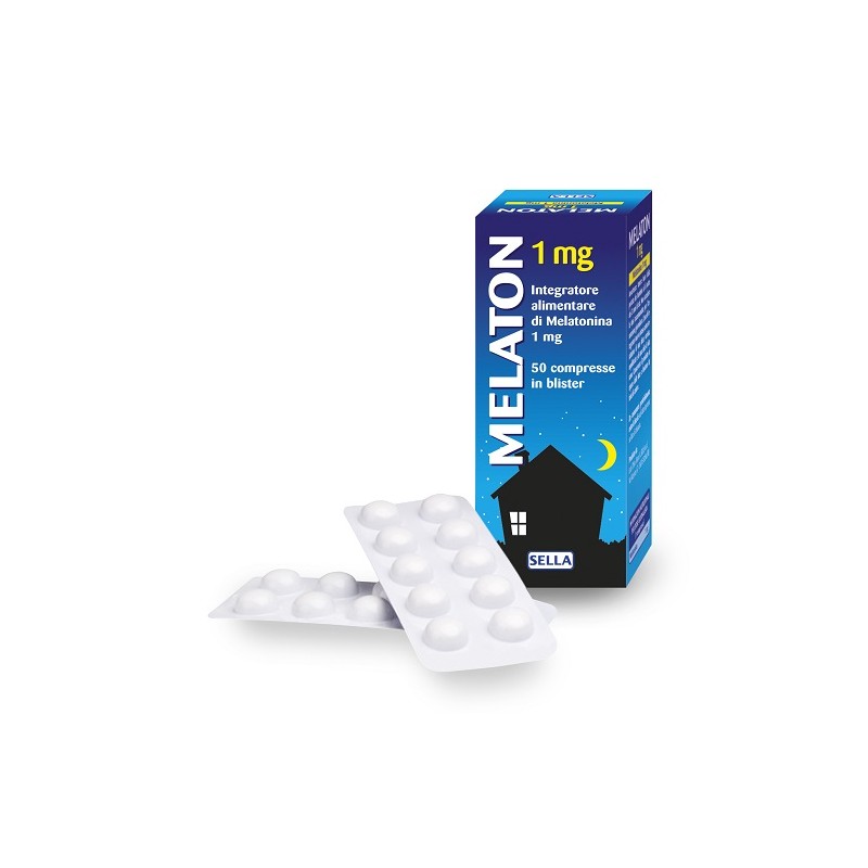 Sella Melaton 1 Mg 50 Compresse - Integratori per umore, anti stress e sonno - 924691862 - Sella - € 5,84