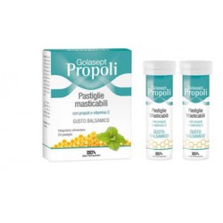 Zeta Farmaceutici Golasept Propoli 24 Compresse Masticabili Balsamiche - Prodotti fitoterapici per raffreddore, tosse e mal d...