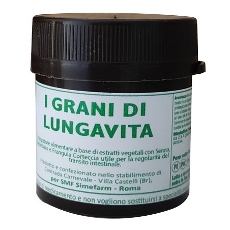 Si. Me. Farm. I Grani Di Lungavita 35 G - Integratori per regolarità intestinale e stitichezza - 902874914 - Si. Me. Farm. - ...