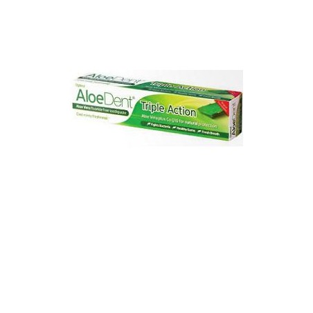 Optima Naturals Aloedent Dentifricio Tripla Azione Con Aloe Vera E Coenzima Q10 100 Ml - Dentifrici e gel - 921305569 - Optim...
