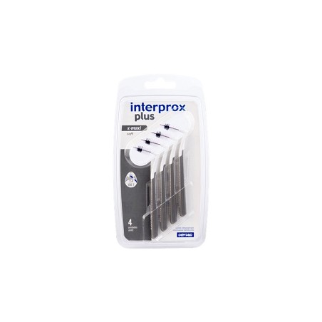 Dentaid Interprox Plus X Maxi Grigio 4 Pezzi - Fili interdentali e scovolini - 932178472 - Dentaid - € 6,37