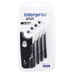 Dentaid Interprox Plus Xx Maxi Nero 4 Pezzi - Fili interdentali e scovolini - 932178484 - Dentaid - € 6,70