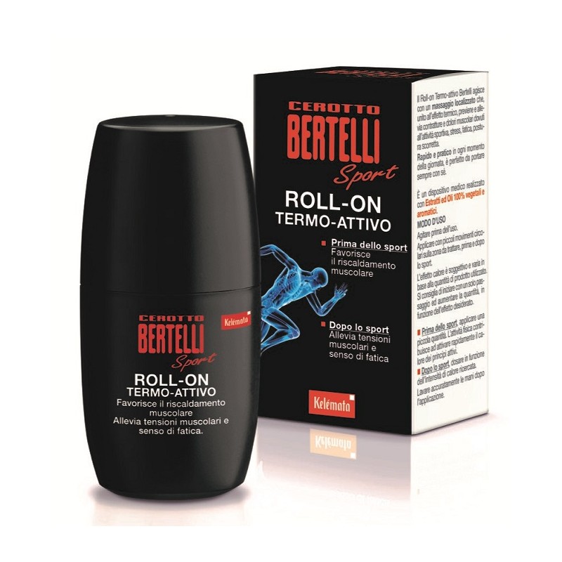 Kelemata Bertelli Cerotto Sport Roll-on Termo-attivo 50 Ml - Tutori - 982183586 - Kelémata - € 7,48