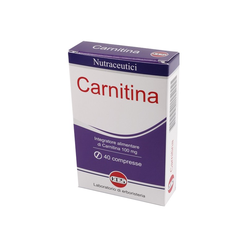 Kos Carnitina 40 Compresse - Vitamine e sali minerali - 900062720 - Kos - € 7,16