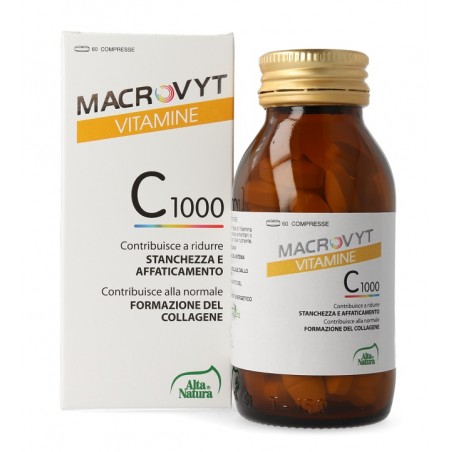 Alta Natura-inalme Macrovyt Vitamina C 1000 Fast & Slow 30 Compresse Alta Natura - 1 Alta Natura-inalme Macrovyt Vitamina C 1000 Fast & Slow 30 Compresse Alta Natura - 1