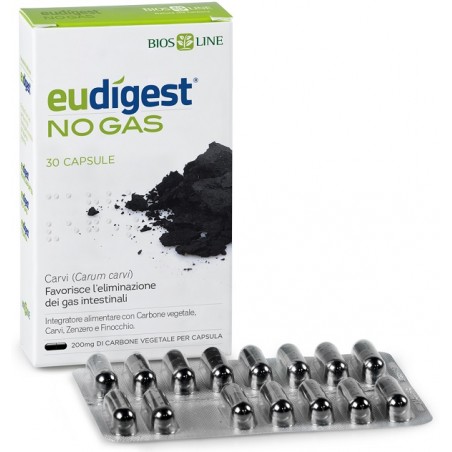 Bios Line Eudigest No Gas 30 Capsule Vegetali - Integratori per apparato digerente - 934406923 - Bios Line - € 8,71