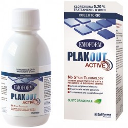 Polifarma Benessere Emoform Plak Out Active Clorexidina 0,20% Collutorio 200 Ml - Collutori - 930214541 - Polifarma Benessere...