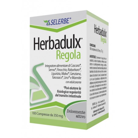 Biodue Herbadulx Regola 100 Compresse - Integratori per regolarità intestinale e stitichezza - 906641182 - Biodue - € 8,79