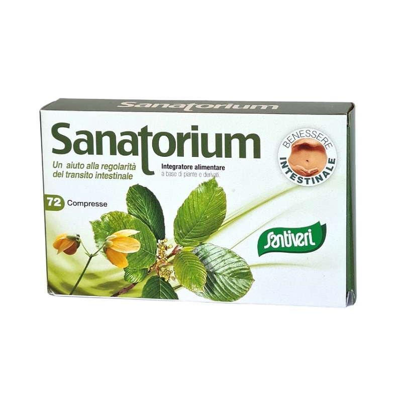 Santiveri Sa Sanatorium 72 Compresse Santiveri - Integratori per regolarità intestinale e stitichezza - 907270159 - Santiveri...