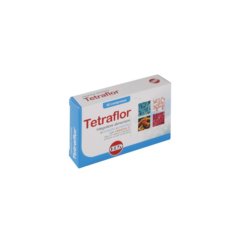 Kos Tetraflor 60 Compresse - Integratori di fermenti lattici - 902685991 - Kos - € 6,87