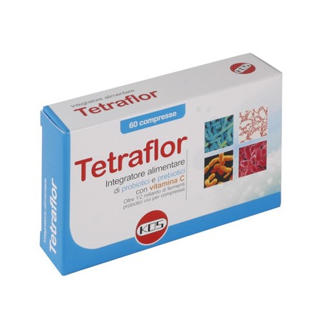 Kos Tetraflor 60 Compresse - Integratori di fermenti lattici - 902685991 - Kos - € 6,84