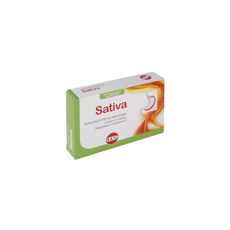 Kos Sativa 40 Compresse Masticabili - Integratori per apparato digerente - 902469143 - Kos - € 6,65