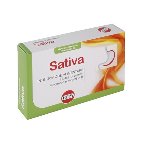 Kos Sativa 40 Compresse Masticabili - Integratori per apparato digerente - 902469143 - Kos - € 6,65