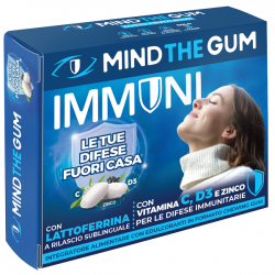 Dante Medical Solution Mind The Gum Immuni Con Lattoferrina 18 Gomme Confettate Senza Zucchero - Integratori per difese immun...