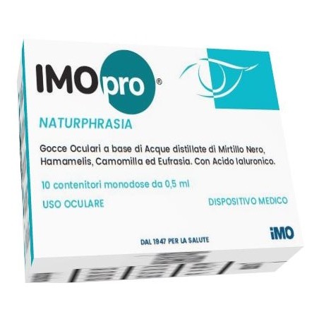 Imopro Naturphrasia 10 Monodose Da 0,5 Ml - Gocce oculari - 982739118 - Imo - € 7,22