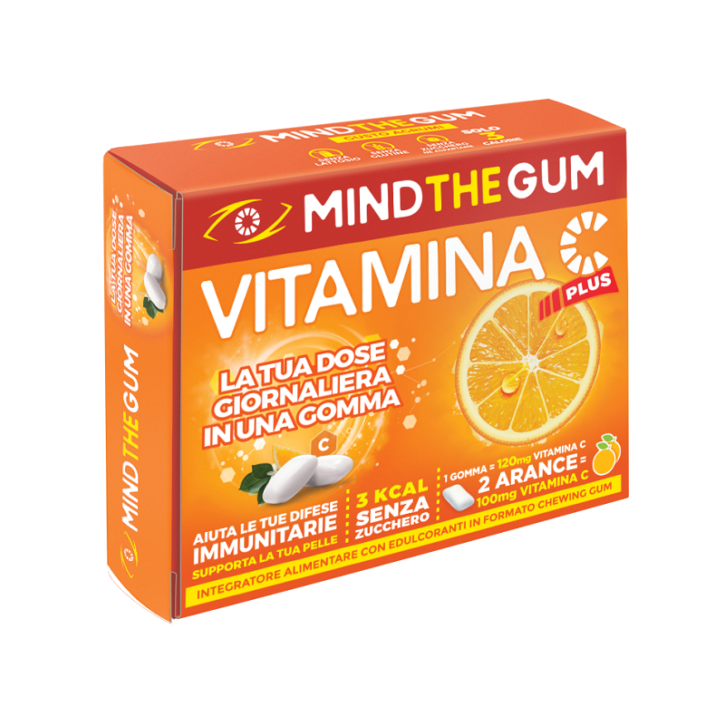 Dante Medical Solution Mind The Gum Vitamina C Agrumi 18 Gomme Confettate - Vitamine e sali minerali - 981498557 - Dante Medi...