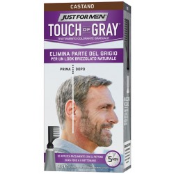 Combe Italia Just For Men Touch Of Gray Castano 40 G - Tinte e colorazioni per capelli - 921320077 - Vagisil - € 8,37