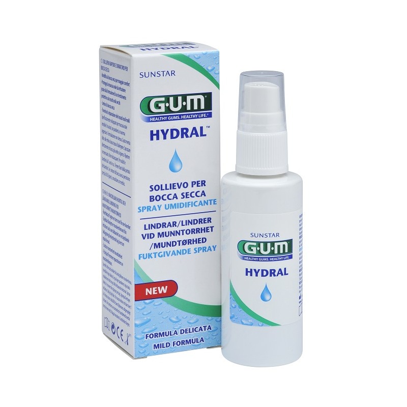 Sunstar Italiana Gum Hydral Spray 50 Ml - Labbra secche e screpolate - 934625854 - Sunstar Italiana - € 8,65