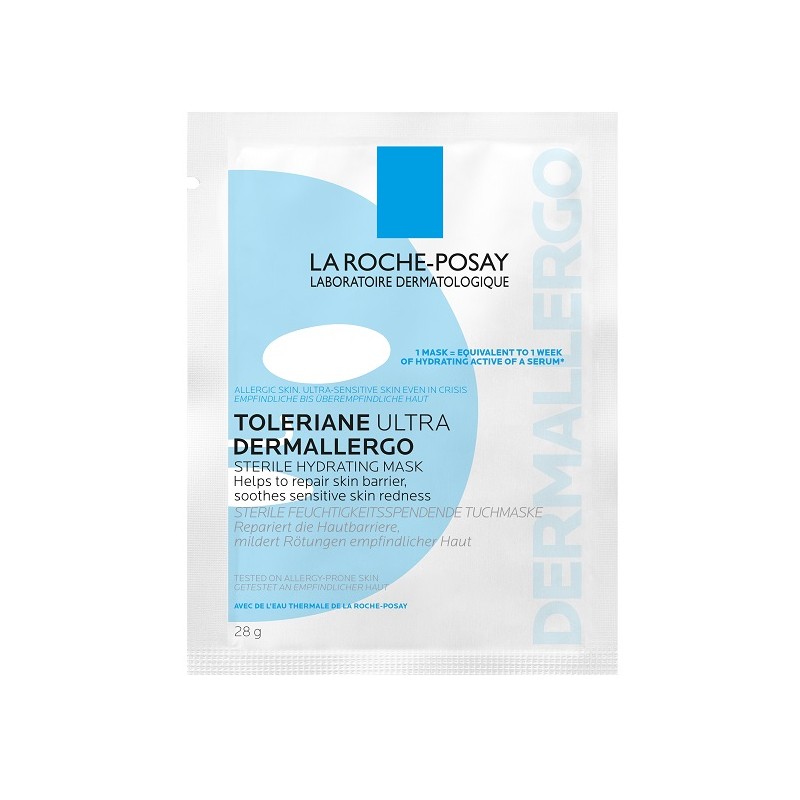 La Roche Posay-phas Toleriane Ultra Dermallegro Maschera Idratante Sterile In Tessuto - Maschere viso - 979275753 - La Roche ...