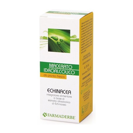 Farmaderbe Echinacea Macerato Idroalcolico 50 Ml - Integratori per difese immunitarie - 900905478 - Farmaderbe - € 9,42