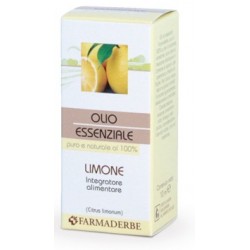 Farmaderbe Limone Olio Essenziale 10 Ml - Integratori per apparato digerente - 900904893 - Farmaderbe - € 8,14