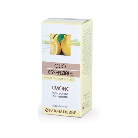 Farmaderbe Limone Olio Essenziale 10 Ml Farmaderbe - 1 Farmaderbe Limone Olio Essenziale 10 Ml Farmaderbe - 1