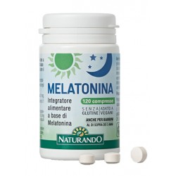 Naturando Melatonina 120 Compresse - Integratori per umore, anti stress e sonno - 933780557 - Naturando - € 7,35