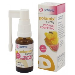Cemon Golamix Spray - Propoli Pompelmo 20 Ml - Prodotti fitoterapici per raffreddore, tosse e mal di gola - 922302017 - Cemon...