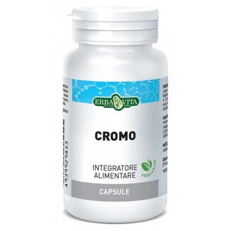 Erba Vita Group Cromo Erba Vita 60 Capsule - Integratori per sportivi - 939929853 - Erba Vita - € 7,54