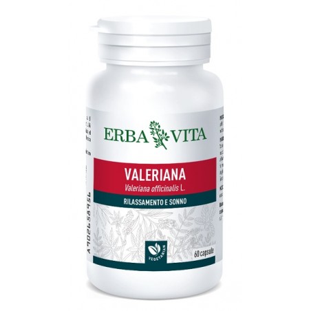 Erba Vita Group Valeriana 60 Capsule 500 Mg - Integratori per umore, anti stress e sonno - 902658956 - Erba Vita - € 7,97