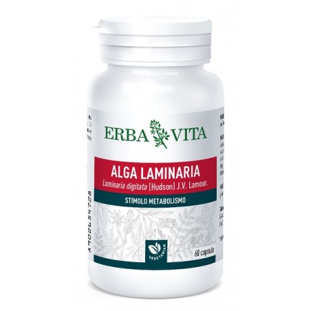 Erba Vita Group Alga Laminaria 60 Capsule 500 Mg Erba Vita - 1 Erba Vita Group Alga Laminaria 60 Capsule 500 Mg Erba Vita - 1