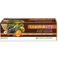 Farmaderbe Laxafruit 15 Cubetti Masticabili 150 G - Integratori per regolarità intestinale e stitichezza - 926080262 - Farmad...