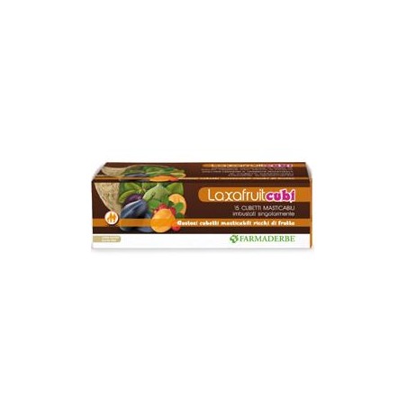 Farmaderbe Laxafruit 15 Cubetti Masticabili 150 G Farmaderbe - 1 Farmaderbe Laxafruit 15 Cubetti Masticabili 150 G Farmaderbe - 1