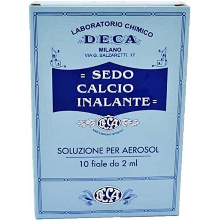 Deca Laboratorio Chimico Sedo Calcio Inalante Soluzione Aerosol 10 Fiale 2 Ml Deca Laboratorio Chimico - 1 Deca Laboratorio Chimico Sedo Calcio Inalante Soluzione Aerosol 10 Fiale 2 Ml Deca Laboratorio Chimico - 1