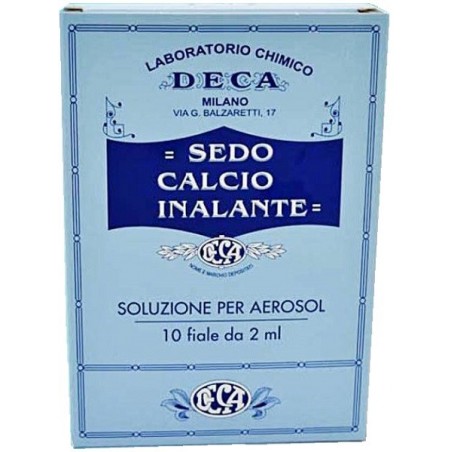 Deca Laboratorio Chimico Sedo Calcio Inalante Soluzione Aerosol 10 Fiale 2 Ml - Prodotti per la cura e igiene del naso - 9046...