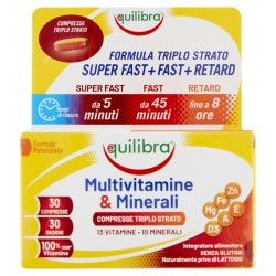 Equilibra Multivitamine&minerali 30 Compresse - Vitamine e sali minerali - 980519007 - Equilibra - € 9,22