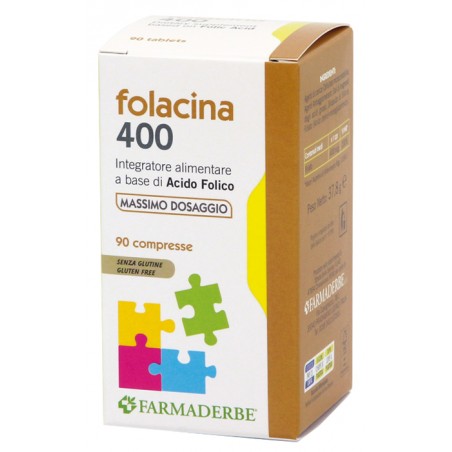 Farmaderbe Folacina 90 Compresse - Rimedi vari - 902297302 - Farmaderbe - € 8,26