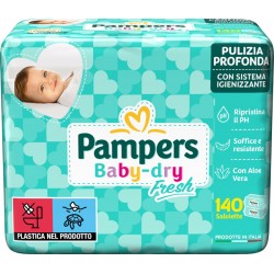 Fater Baby Fresh Formula Esclusiva 140 Pezzi - Salviettine per bambini - 973076666 - Fater - € 9,94