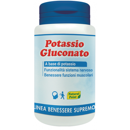 Natural Point Potassio Gluconato 90 Tavolette - Vitamine e sali minerali - 931052981 - Natural Point - € 7,83