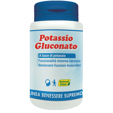 Natural Point Potassio Gluconato 90 Tavolette Natural Point - 1 Natural Point Potassio Gluconato 90 Tavolette Natural Point - 1